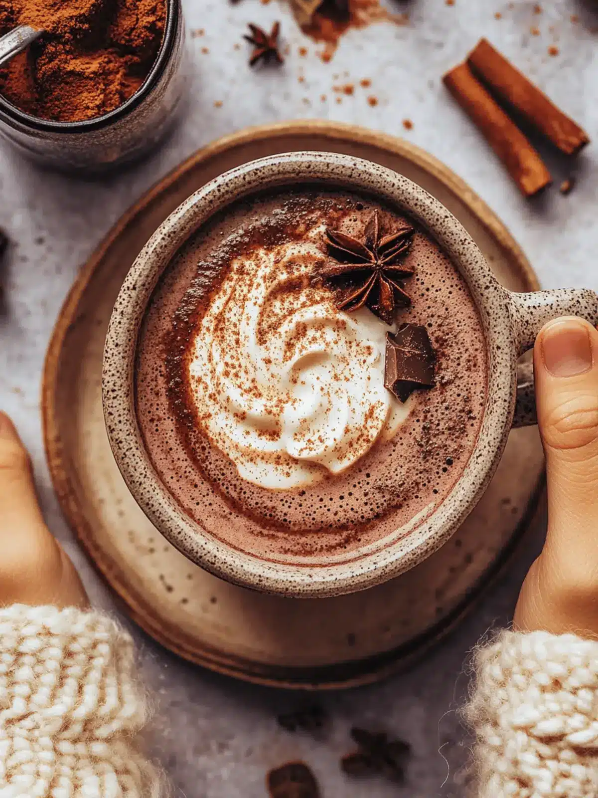 Indulgent Vegan Chai Hot Chocolate: Guilt-Free Creamy Spice in 5 Mins